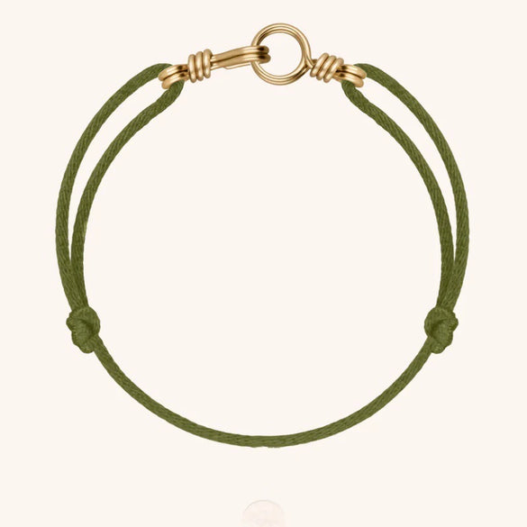 Wholesale Women's Handwoven Rope Copper Electroplated Heart Shape Wave Ring Love Bracelet Light Luxury Style