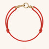 Wholesale Women's Handwoven Rope Copper Electroplated Heart Shape Wave Ring Love Bracelet Light Luxury Style