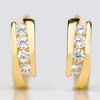 Wholesale Women's Highend Geometric Copper Zirconia Earrings