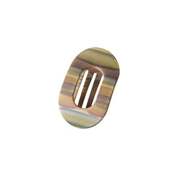 Wholesale Women's Highend Geometric Pc Spray Painted Flat Oval Duckbill Hairpin Hair Accessories