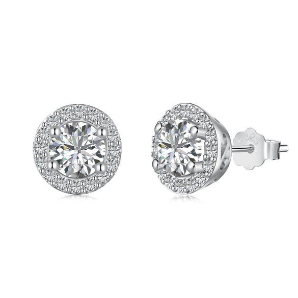 Wholesale Women's Highend Geometric S925 Sterling Silver Earrings With U Shape Drop Shape Star Shape And Electroplating