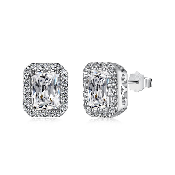 Wholesale Women's Highend Geometric S925 Sterling Silver Earrings With U Shape Drop Shape Star Shape And Electroplating