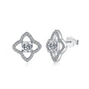 Wholesale Women's Highend Geometric S925 Sterling Silver Earrings With U Shape Drop Shape Star Shape And Electroplating