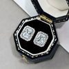 Wholesale Women's Highend Geometric S925 Sterling Silver Earrings With U Shape Drop Shape Star Shape And Electroplating