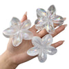 Wholesale Women's Highend Handmade Plastic Resin Frangipani Shark Clip Hair Accessory