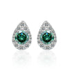 Wholesale Women's Highend Moissanite Drop Shape 925 Sterling Silver Earrings