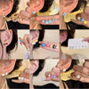 Wholesale Women's Highend Niche Simple Geometric Heart Bow Drop Shape Copper 925 Silver Needle Zircon Pearl Earrings Jewelry