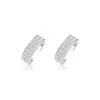 Wholesale Women's Highend Retro Exaggerated Cold Style Geometric Copper Earrings And Ear Buckles With Zirconia