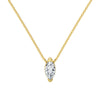 Wholesale Women's Highend S925 Sterling Silver Clavicle Chain With Flower And Oval Shaped Pendant And Electroplating