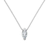 Wholesale Women's Highend S925 Sterling Silver Clavicle Chain With Flower And Oval Shaped Pendant And Electroplating