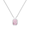 Wholesale Women's Highend S925 Sterling Silver Clavicle Chain With Flower And Oval Shaped Pendant And Electroplating