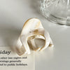 Wholesale Women's Highend Sense Geometric Acetic Acid Hair Shark Clip