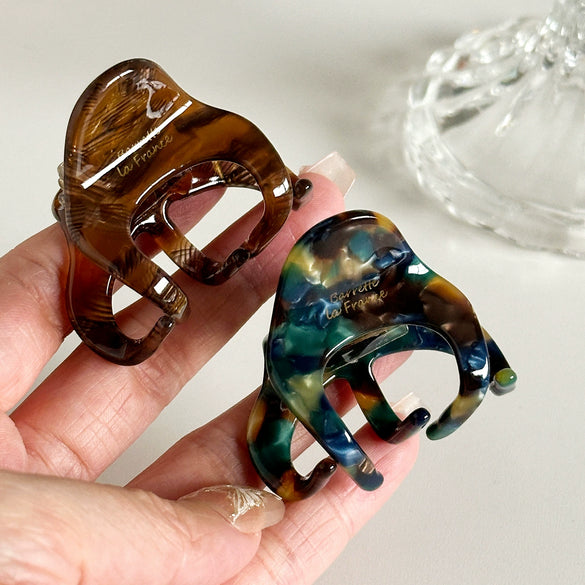Wholesale Women's Highend Sense Geometric Acetic Acid Hair Shark Clip