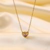 Wholesale Women's Highend Stylish Light Luxury Geometric Titanium Steel 18K Gold Plated Multilayer Ochain Necklace
