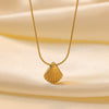 Wholesale Women's Highend Stylish Light Luxury Geometric Titanium Steel 18K Gold Plated Multilayer Ochain Necklace