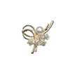 Wholesale Women's Highend Zinc Alloy Flower Brooch For Fixed Clothes With Electroplating