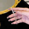 Wholesale Women's Imitation Pearl Bracelet With Geometric Pattern And Electroplating Treatment