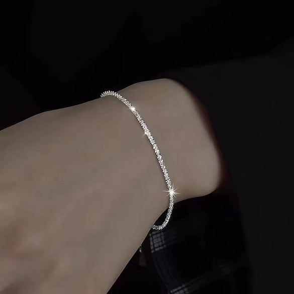 Wholesale Women's Imitation Pearl Bracelet With Geometric Pattern And Electroplating Treatment