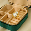 Wholesale Women's Imitation Pearl Stainless Steel Geometric Open Ring 18K Gold Plated Jewelry