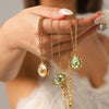 Wholesale Women's Ins Ocean Style Starfish And Shell Jewelry Titanium Steel And Stainless Steel With Pvd Vacuum Plating