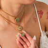 Wholesale Women's Ins Ocean Style Starfish And Shell Jewelry Titanium Steel And Stainless Steel With Pvd Vacuum Plating