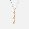 Wholesale Women's Ins Style Animal Zodiac Stainless Steel Pendant Necklace With Vacuum Real Gold Plating In Pvd Furnace
