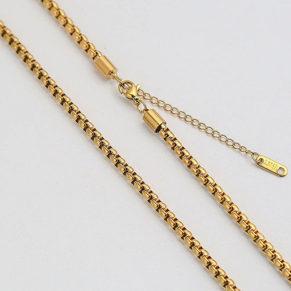 Wholesale Women's Ins Style Electroplated Stainless Steel Cross Yshaped Chain Pendant Necklace