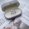 Wholesale Women's Ins Style Freshwater Pearl Open Ring Set With Pearls Made Of Copper Alloy