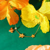 Wholesale Women's Ins Style Gold Plated Stainless Steel Bee Flower Bracelet Jewelry