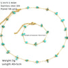 Wholesale Women's Ins Style Natural Stone Pearl And Crystal Jewelry Set With Electroplated Box Chain