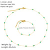 Wholesale Women's Ins Style Natural Stone Pearl And Crystal Jewelry Set With Electroplated Box Chain
