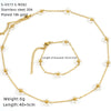 Wholesale Women's Ins Style Natural Stone Pearl And Crystal Jewelry Set With Electroplated Box Chain