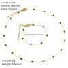 Wholesale Women's Ins Style Natural Stone Pearl And Crystal Jewelry Set With Electroplated Box Chain