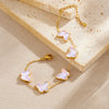 Wholesale Women's Insect Pattern Electroplated Stainless Steel Bracelet Accessories
