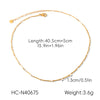 Wholesale Women's Insstyle Geometric Zodiac Sign Gold Plated Stainless Steel Pendant Necklace