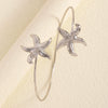 Wholesale Women's Iron Electroplated Starfishshaped Arm Bracelet Animal Zodiac Pattern Accessories