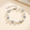 Wholesale Women's Irregular Freshwater Pearl Geometric Stainless Steel Vacuum Plated Adjustable Bracelet
