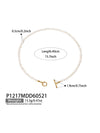 Wholesale Women's Irregular Light Luxury Niche Gentle Stainless Steel Goldplated Natural Freshwater Pearl Necklace And Bracelet Set