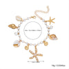 Wholesale Women's Jewelry Alloy Electroplated Geometric Animal Zodiac Shell Necklace Bracelet Anklet