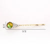 Wholesale Women's Jewelry Alloy Hair Clip With Flower Diamond Crystal Electroplating
