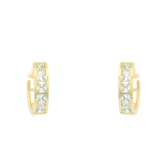 Wholesale Women's Jewelry Copper Alloy Geometric Style Electroplated Earrings
