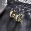 Wholesale Women's Jewelry Copper Alloy Geometric Style Electroplated Earrings