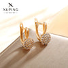 Wholesale Women's Jewelry Copper Alloy 18K Gold Plated Multizircon Earrings