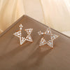 Wholesale Women's Jewelry Copper Alloy 18K Gold Plated Multizircon Earrings