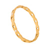 Wholesale Women's Jewelry Ferris Wheel Niche Geometric Style Bracelet Titanium Steel Inlaid With Sparkling Zircon 18K Gold Plated