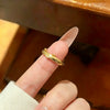 Wholesale Women's Jewelry Gold Electroplated Copper Ring With Heart Geometric Animal Shapes