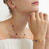 Wholesale Women's Jewelry Necklaces And Bracelets Ancient Geometric Style With Stars Sun And Moon Clouds Universe Patterns Stainless Steel And Titanium Steel Electroplated
