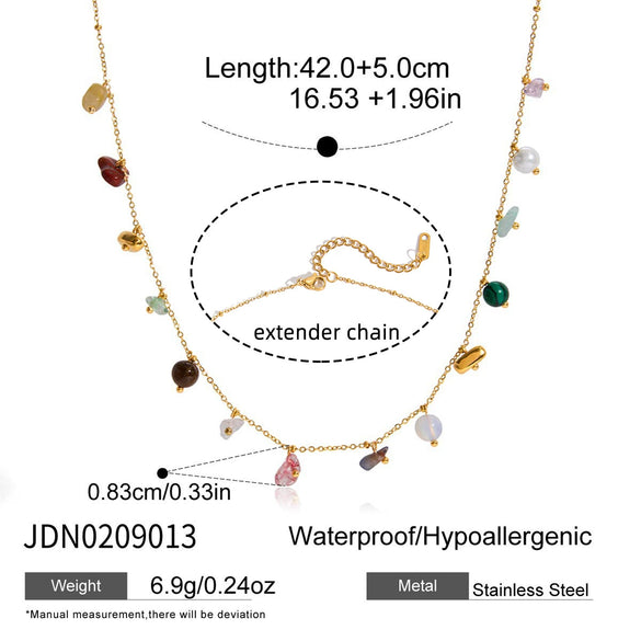 Wholesale Women's Jewelry Necklaces And Bracelets Ancient Geometric Style With Stars Sun And Moon Clouds Universe Patterns Stainless Steel And Titanium Steel Electroplated