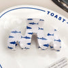 Wholesale Women's Jewelry Pvc Semiround Grab Clip With Geometric Style And Baking Paint Process