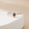 Wholesale Women's Jewelry S925 Sterling Silver Crystal Ring With Crown And Wave Pattern Set With Gemstones